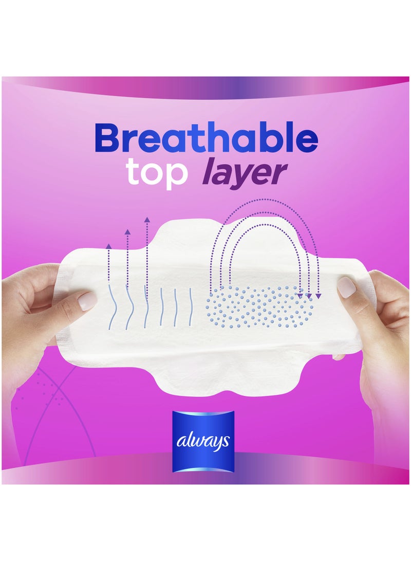 Always Diamond Flexfoam - Large Sanitary Pads with Wings - Image 3